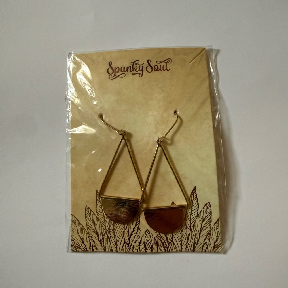 Gold Geometric Earrings
